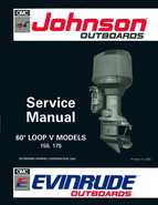 1992 Johnson Evinrude EN 60 deg Loop V Service Manual, P/N 508146