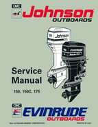 1993 Johnson Evinrude ET 60 degrees LV Service Manual, P/N 508286