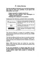 1993 Johnson Evinrude ET 90 degrees LV Service Manual, P/N 508287