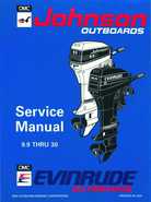 1994 Johnson/Evinrude ER 9.9 thru 30 outboards Service Manual