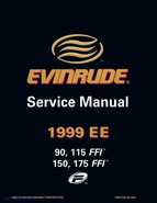 1999 EE 90, 115 FFI, 150, 175 V4, V6 FFI Outboards Service Repair Manual, P/N 787024