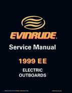 1999 Evinrude EE Electric Outboards Service Repair Manual, P/N 787021