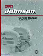 2003 Johnson ST 55 HP WRL 2 Stroke Commercial Service Repair Manual, P/N 5005483