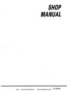 Bombardier SeaDoo 1992 factory shop manual