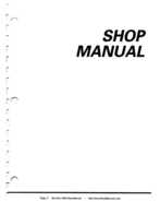 Bombardier SeaDoo 1994 factory shop manual