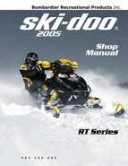 2005 Ski-Doo RT Series Shop Manual
