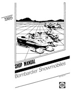 1985 Ski-Doo snowmobile Service Manual