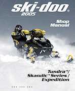 2005 Ski Doo Expedition sport owners manual